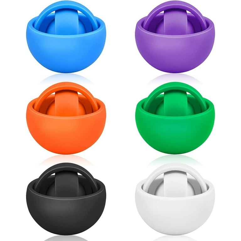 PEACNNG Fidget Toys for Adults Kids Teens, 6Pcs Fidget Gyro Toys