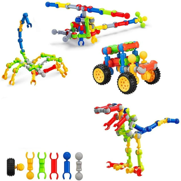 PEACNNG Kids Educational Building Blocks Toys Building