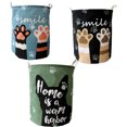 thumbnail image 1 of PEACNNG Large Folding Laundry Basket for Cute Cat and Dog Lovers - Stylish Storage Solution for Dirty Clothes and Toys, 1 of 5