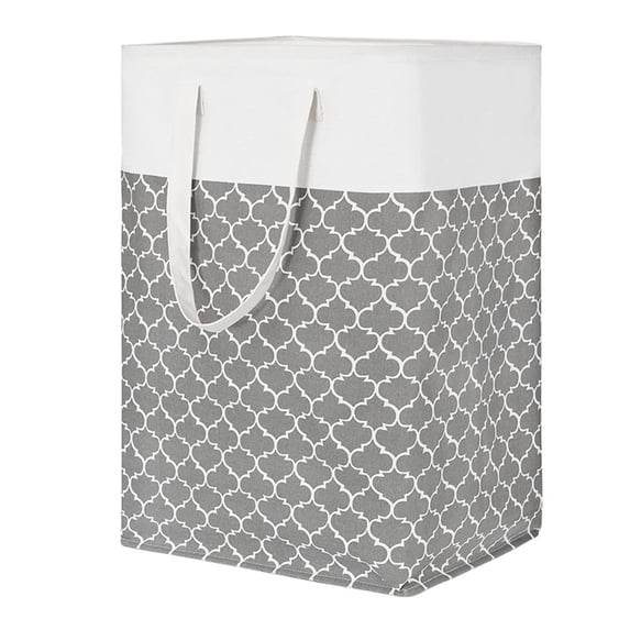 PEACNNG Laundry Basket Hamper Large Collapsible Laundry Hamper, Freestanding Clothes Hampers for Laundry, Bedroom, Dorm, Clothes, Towels, Toys, 75L