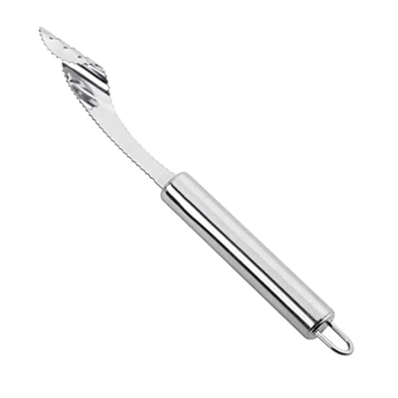 PEACNNG New Kitchen Silver Stainless Steel Vegetable Core Remover Multifunctional Bitter Gourd Tomato Pepper Core Fruit and Vegetable Seed Remover