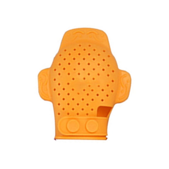 PEACNNG New baby anti-scratch rubber gloves teeth grinding silicone gloves breathable style bite joy baby anti-eating hand artifact