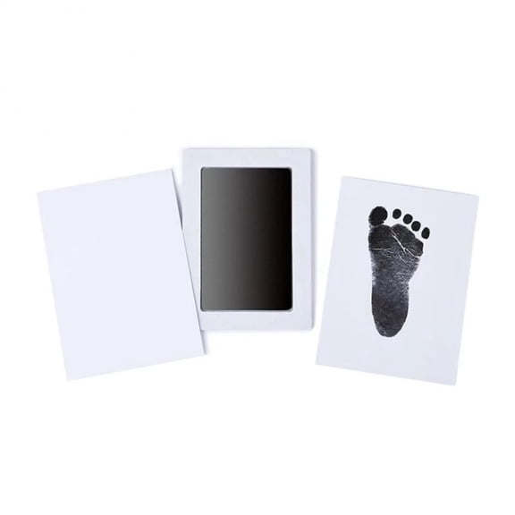 PEACNNG Newborn Baby DIY Hand And Footprint Kit Ink Pads Photo Frame Handprint Toddlers Souvenir Accessories Safe Clean Baby Shower Gift