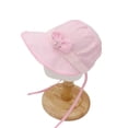 thumbnail image 1 of PEACNNG Newborn Baby Hat Baby Girls Adjustable Hat Princess Lace Bow Bonnet Infant Hats Baby Sun Cap Summer Toddler Caps 0-3 Years, 1 of 5