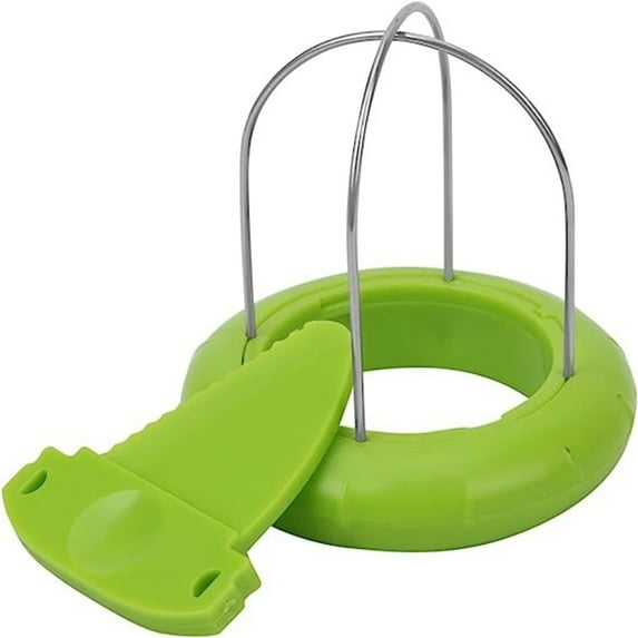 PEACNNG Peeler, Fruit Kiwi Cutter Device Cut Kitchen Peeler Digging Random Color Kitchen Tools, The slicer and handle are made by food grade plastic