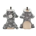 thumbnail image 1 of PEACNNG Small A Star Four-legged Fleece Super Soft Pet Pajamas Autumn And Winter Hoodies Pajamas for Small Dogs Cats., 1 of 5