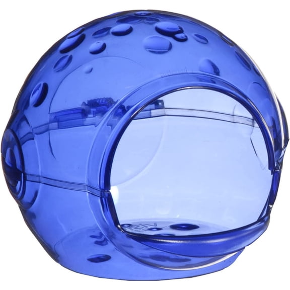 PEACNNG Vision Bird Bath, Parakeet Bird small wire cages Accessory For Birds Blue Color ( Plastic )