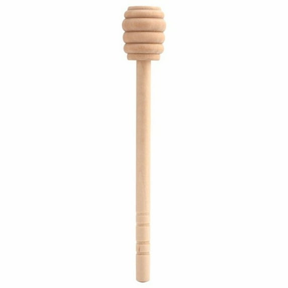 PEACNNG Wooden Honey Stick Wood Stick Honey Dipper Honey Spoon Stick Honey Rod