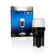 PEAK 194/168BLED-BPP Bright Blue LED Bulb for Turn Signals, Blinkers, License Plate, Car Interior, Brake Tail Lights, 360 , Pack of 1