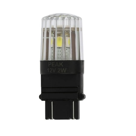 PEAK 3157LED-2BPP Polymer Wedge Replacement Lamp, 12.8/14 Volt