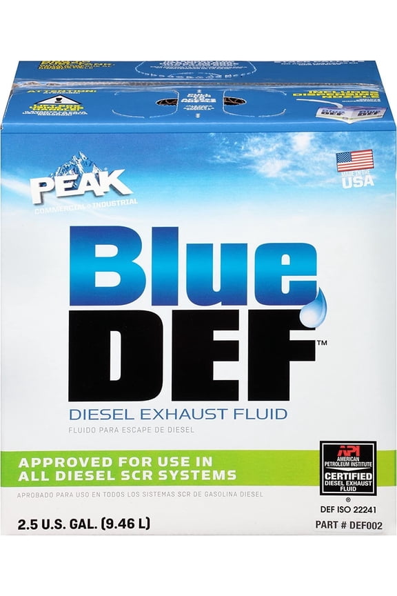 BlueDEF Diesel Exhaust Fluid, 2.5 U.S. Gallon
