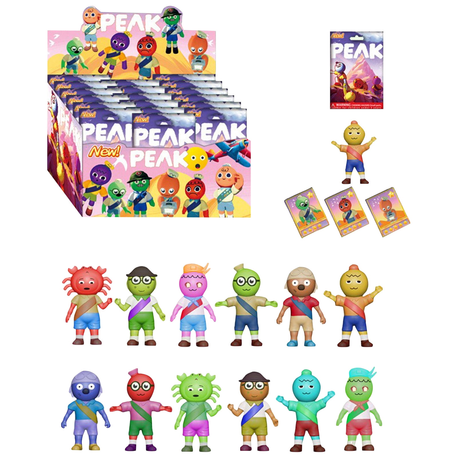 PEAK Figure Toy Blind Box,,3D Figurine Model Collection Display ...