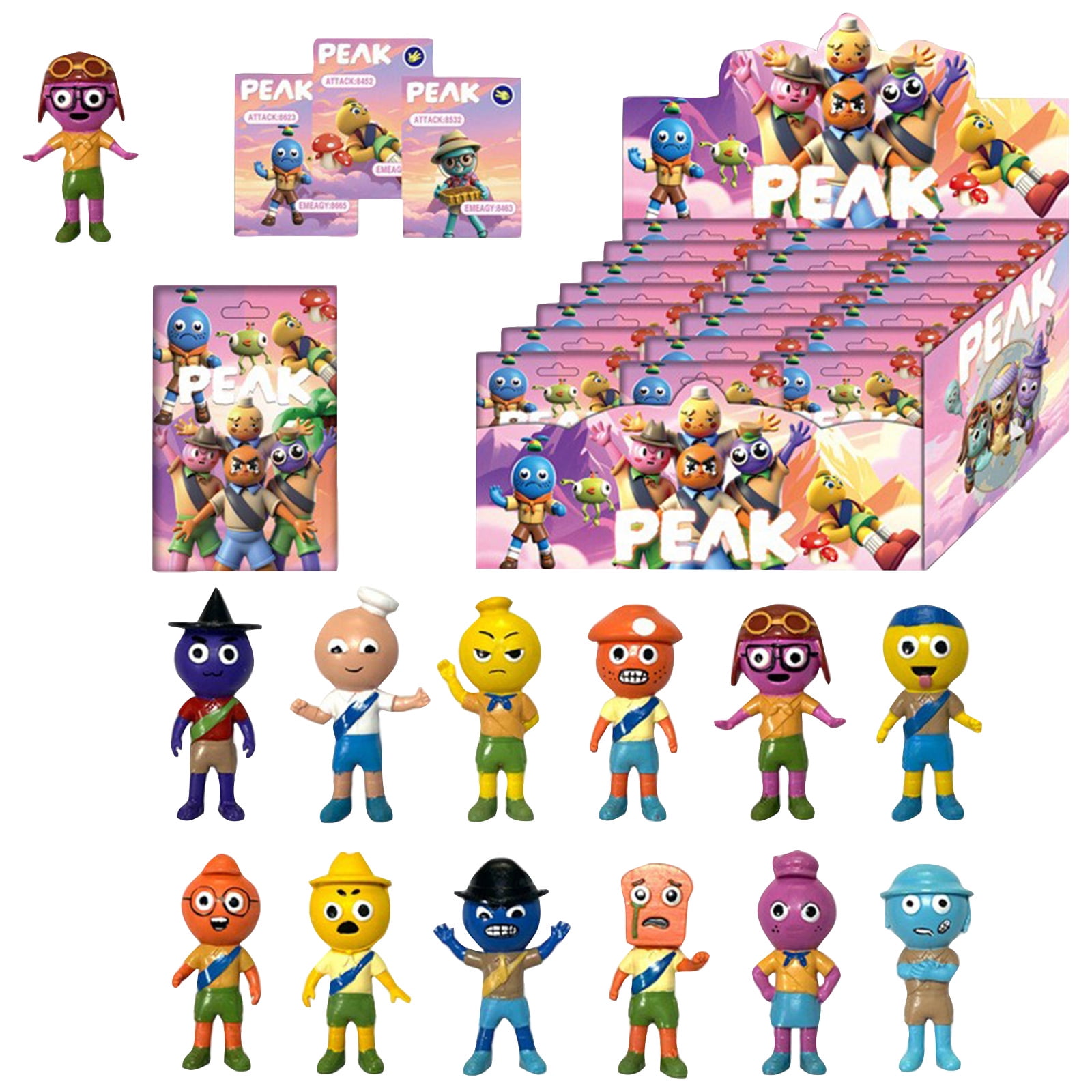 PEAK Figure Toy Blind Box,,3D Figurine Model Collection Display ...