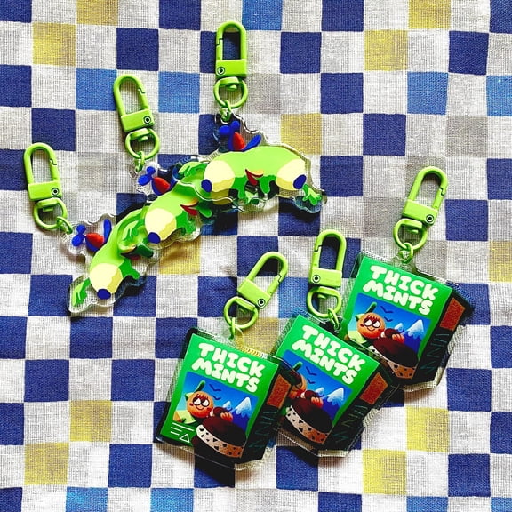 PEAK KEYCHAINS - Bing Bong and Thick Mints (1 keychain)