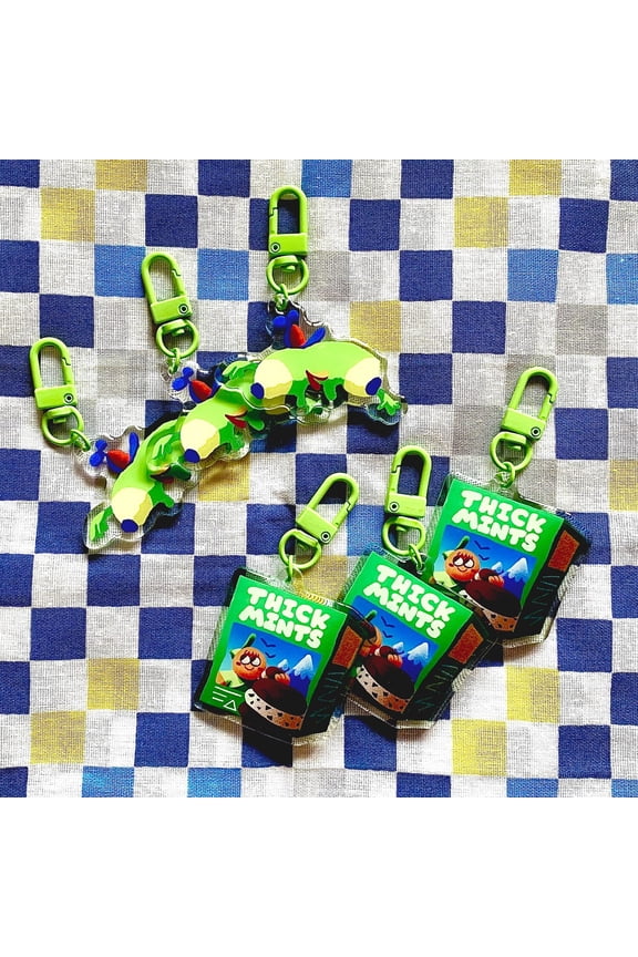 PEAK KEYCHAINS - Bing Bong and Thick Mints (1 keychain)