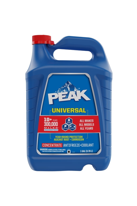 Universal Concentrate Antifreeze + Coolant for All Vehicles, 1 gal