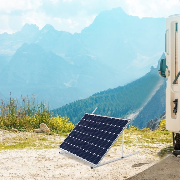 PEAKORA 45" Adjustable Angle Solar Panel Tilt Mount Brackets Frame For Roof Shed RV Boat