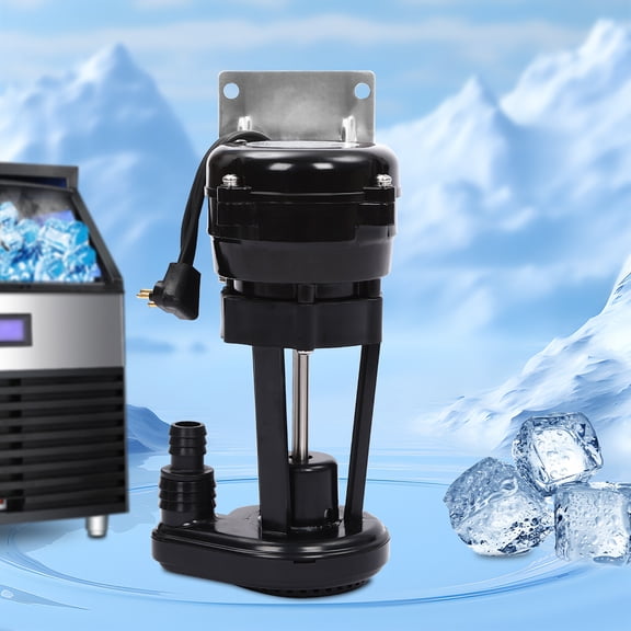 PEAKORA Ice Machine Water Pump Universal Pump Accessories Ice Maker Pump 110V 3W,Universal Ice Machine Water Pump 110V 3W for Efficient Ice Making