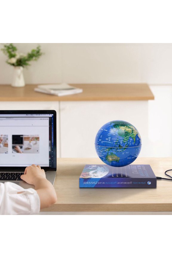PEAKORA Magnetic Levitating Globe LED RGB Levitation Floating Geographic Globe Deco Gift