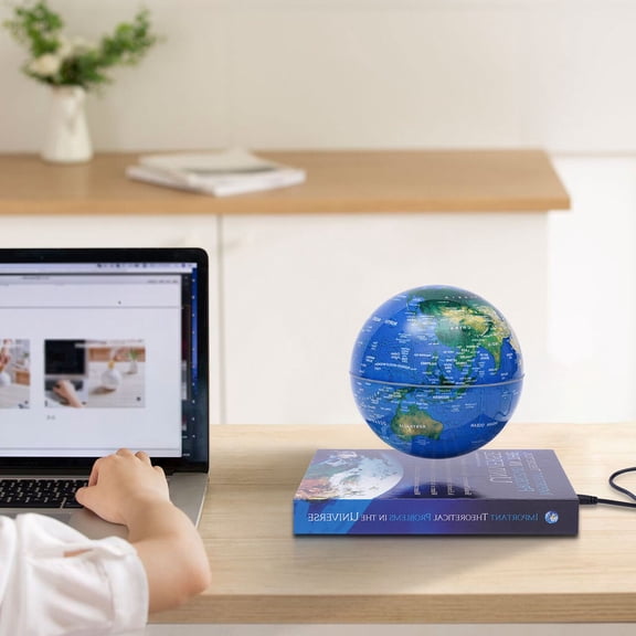 PEAKORA Magnetic Levitating Globe LED RGB Levitation Floating Geographic Globe Deco Gift