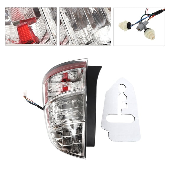 PEAKORA Right Rear Tail Light Assembly For Toyota Prius 2004-2009,Right Tail Light Assembly For Toyota Prius Passenger Side Rear Lamp 2004-2009