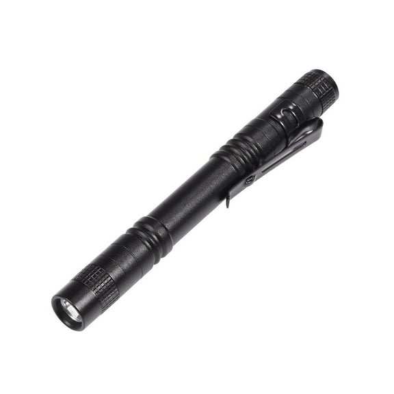 PEAKTREND MicroStream 250-Lumen Portable LED Mini Pocket High Bright Light Torch/Lamp Battery Powered Aluminum Alloy Pen Clip Flashlight