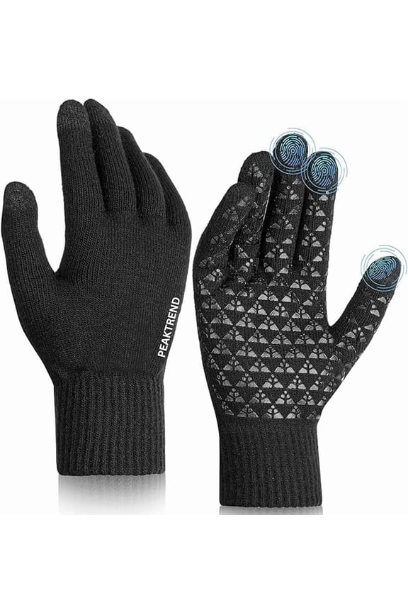Winter Waterproof Ski Gloves Men Women, Snow Warm Cycling Cold Weather, Driving Biking Running