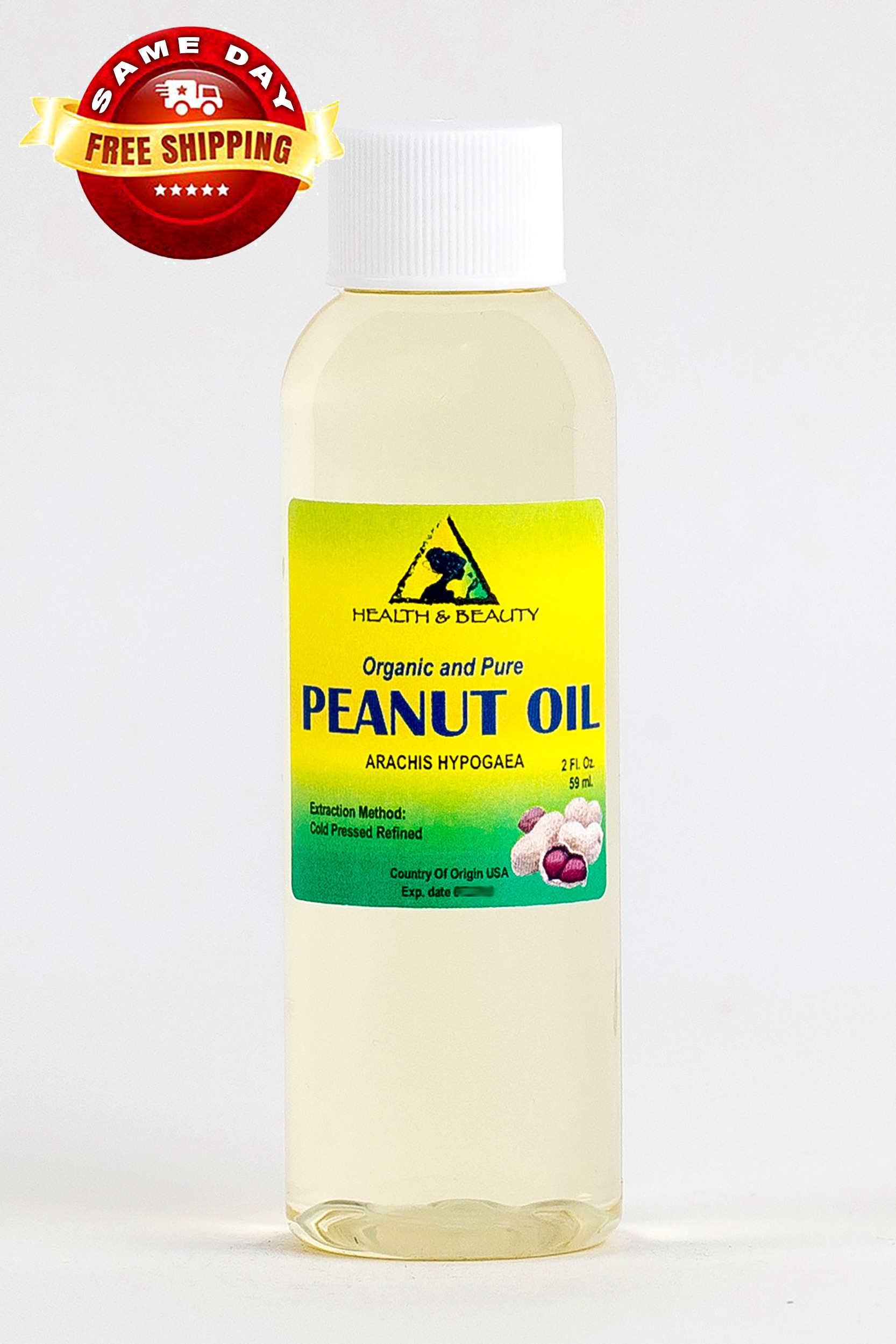 Dr.Adorable Peanut Oil Refined 100 Pure Cold Pressed Organic Natural
