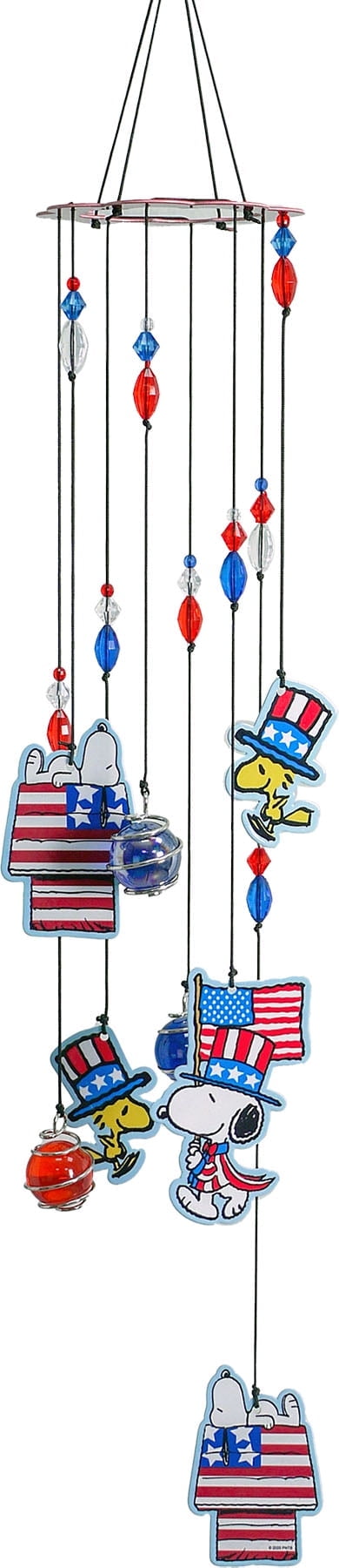 PEANUTS AMERICANA WIND CHIME
