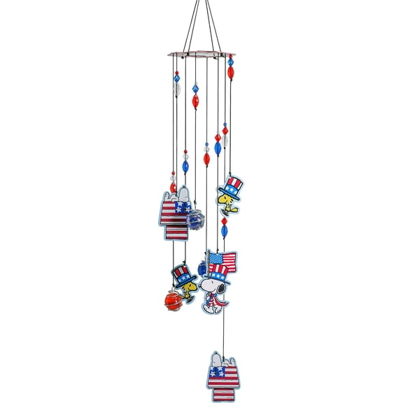PEANUTS AMERICANA WIND CHIME