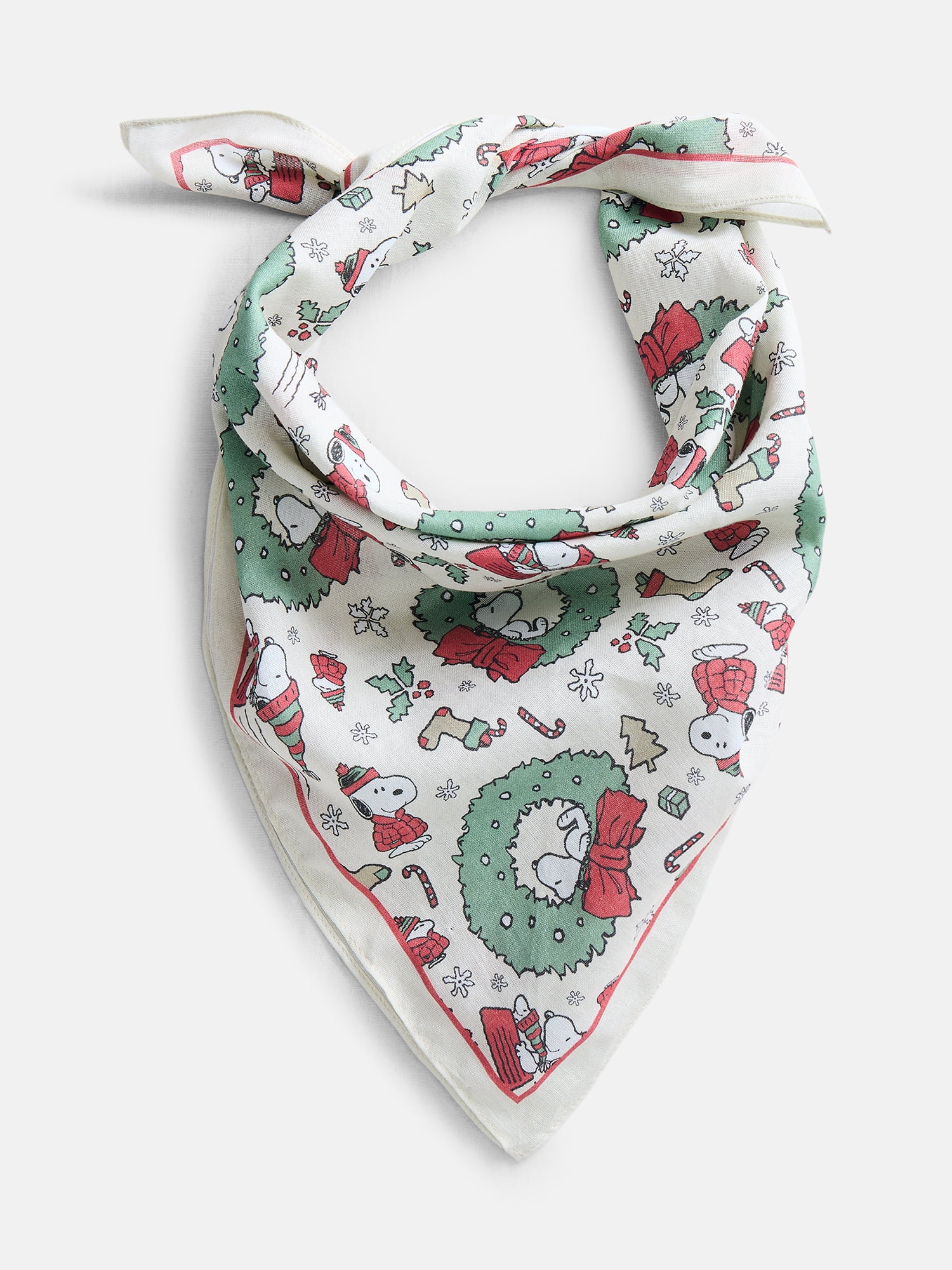 Peanuts Women's Christmas Bandana