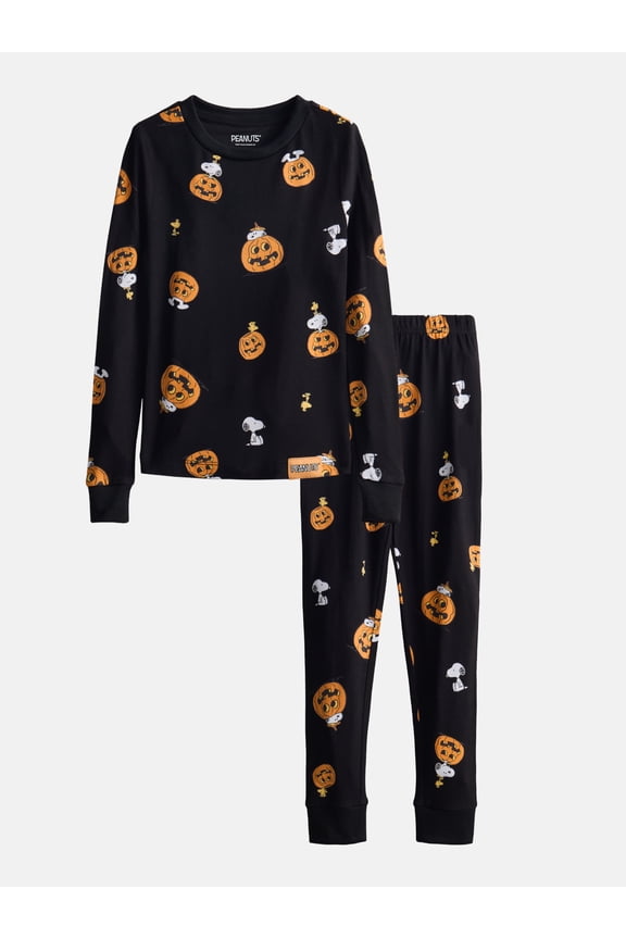 Unisex Kids Snoopy Matching Family Pajama Set, 2 Piece, Sizes 6-12