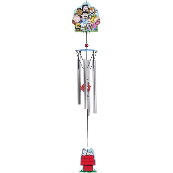 Spoontiques Peanuts Group Metal Wind Chime
