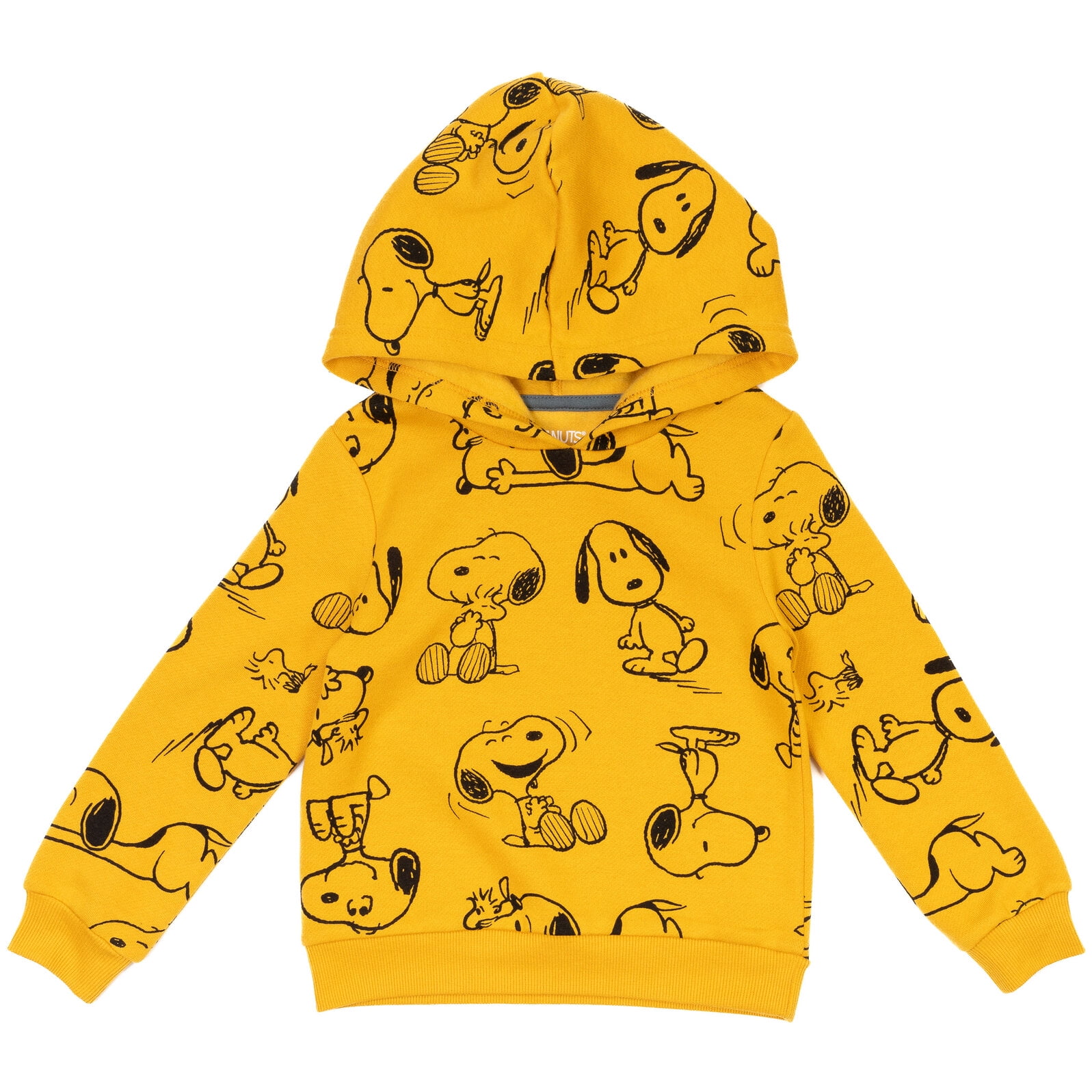 PEANUTS Snoopy Little Boys Fleece Pullover Hoodie Toddler to Big Kid ...