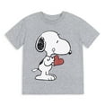 thumbnail image 1 of PEANUTS Snoopy Valentines Day Little Boys T-Shirt Toddler to Big Kid, 1 of 3