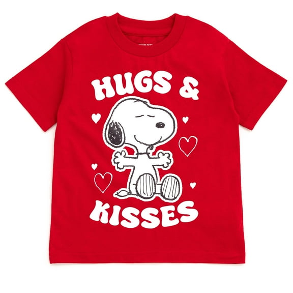 PEANUTS Snoopy Valentines Day T-Shirt Toddler to Big Kid