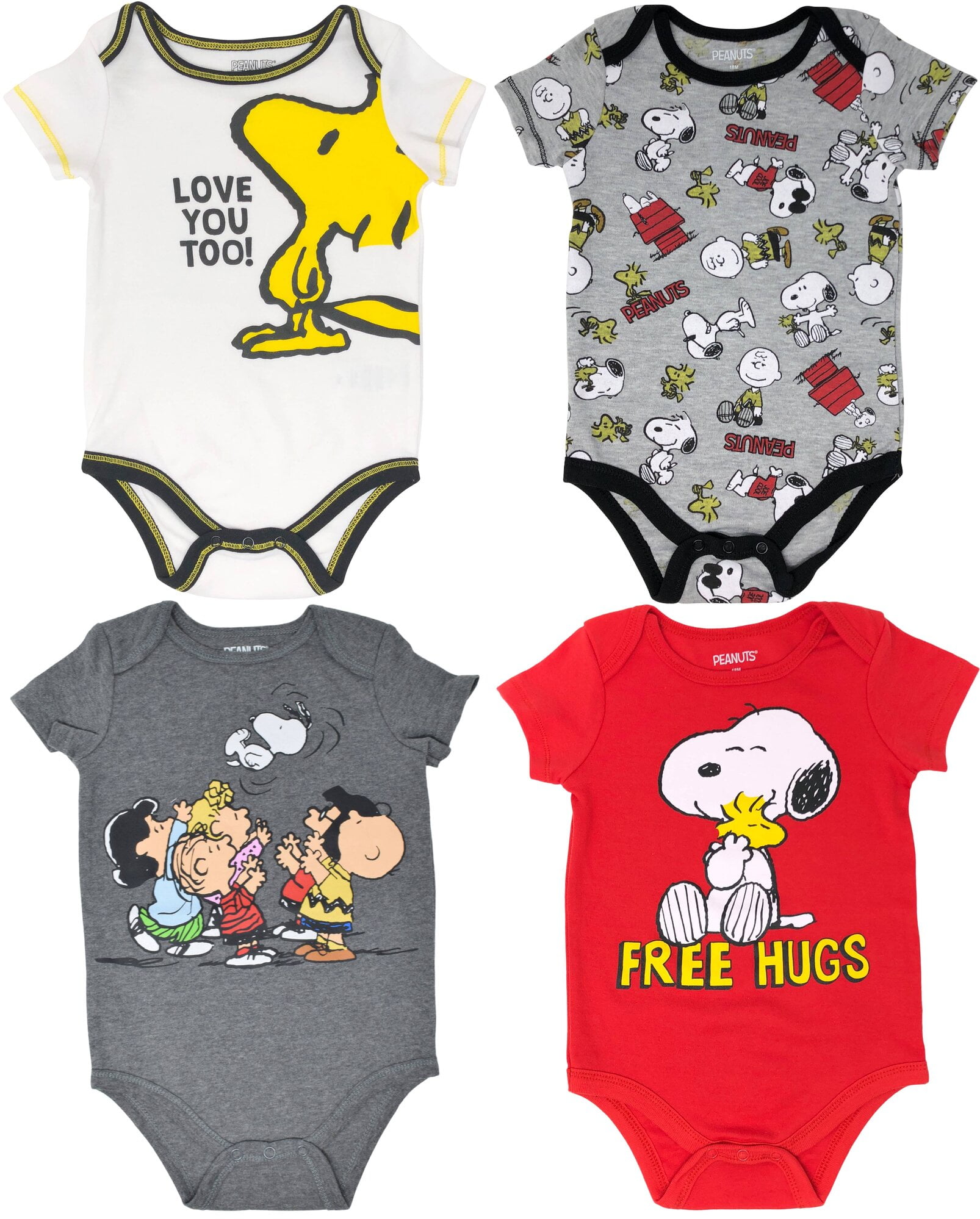 Pyjama bébé garçon Snoopy Peanuts® - vert sauge, Bébé