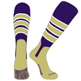 thumbnail image 1 of PEAR SOX OTC Baseball Softball Stirrup Socks (C, 7in) Purple, White, Vegas Gold, Vegas Gold (L), 1 of 3