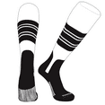 thumbnail image 1 of PEAR SOX OTC Baseball Softball Stirrup Socks (E, 7in) White, Black, Black (M), 1 of 3