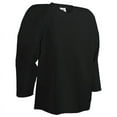 thumbnail image 1 of PEARSOX 100 Denier Blank Polyester Hockey Jersey - Black (Adult Small), 1 of 3