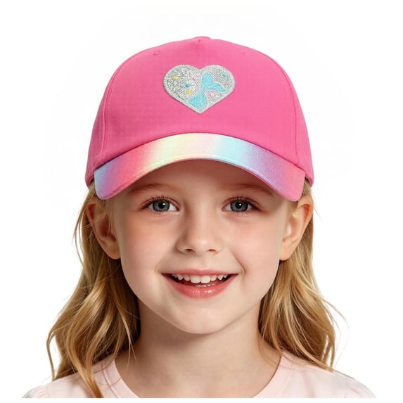 PEASKJP Baby Ball Cap Baby Baseball Cap Toddler Baseball Hat Baby Ball Cap Toddler Hats for Boys Girls Cotton Infant Caps Kids Trucker Hat,Size 2-7 Years