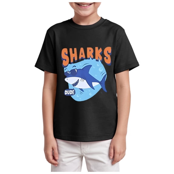 PEASKJP Baby Boys Shirts Boys Graphic Tees Shirts for Boy Graphic Tees Short Sleeve Crewneck Tshirts,Size 13-14 Years