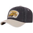 thumbnail image 1 of PEASKJP Baby Cap Toddler Baseball Hat Kids Boys Girls Adjustable Washed Cotton Baseball Cap with Ponytail,Size One Size, 1 of 7