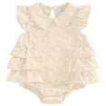 thumbnail image 1 of PEASKJP Baby Girls' Clothing Summer Newborn Outfit Baby Coming Home Bodysuit Girl Rompers Gift Clothes,Size 9-12 Months, 1 of 7