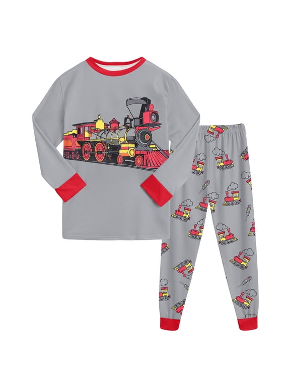 Baby Outfit Sets Toddler Baby Boy Clothes Long Sleeve Sweatshirt Pants Set Fall Winter Outfits,Size 6-7 Years