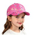 thumbnail image 1 of PEASKJP Baseball Cap Toddler Boy Toddler Boys Girls Baseball Summer Hat Kids Baseball Cap Baby Sun Hat,Size 2-6 Years, 1 of 9