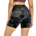 thumbnail image 1 of PEASKJP Biker Shorts for Women Tummy Control High Waist Soft Stretch Running Compression Shorts Workout Yoga Shorts Camouflage S, 1 of 2