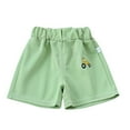 thumbnail image 1 of PEASKJP Boys Shorts Slim Toddler Boys Basketball Shorts Kids Mesh Shorts Active Soccer Shorts with Elastic Waist Shorts,Green 2-3 Years, 1 of 3