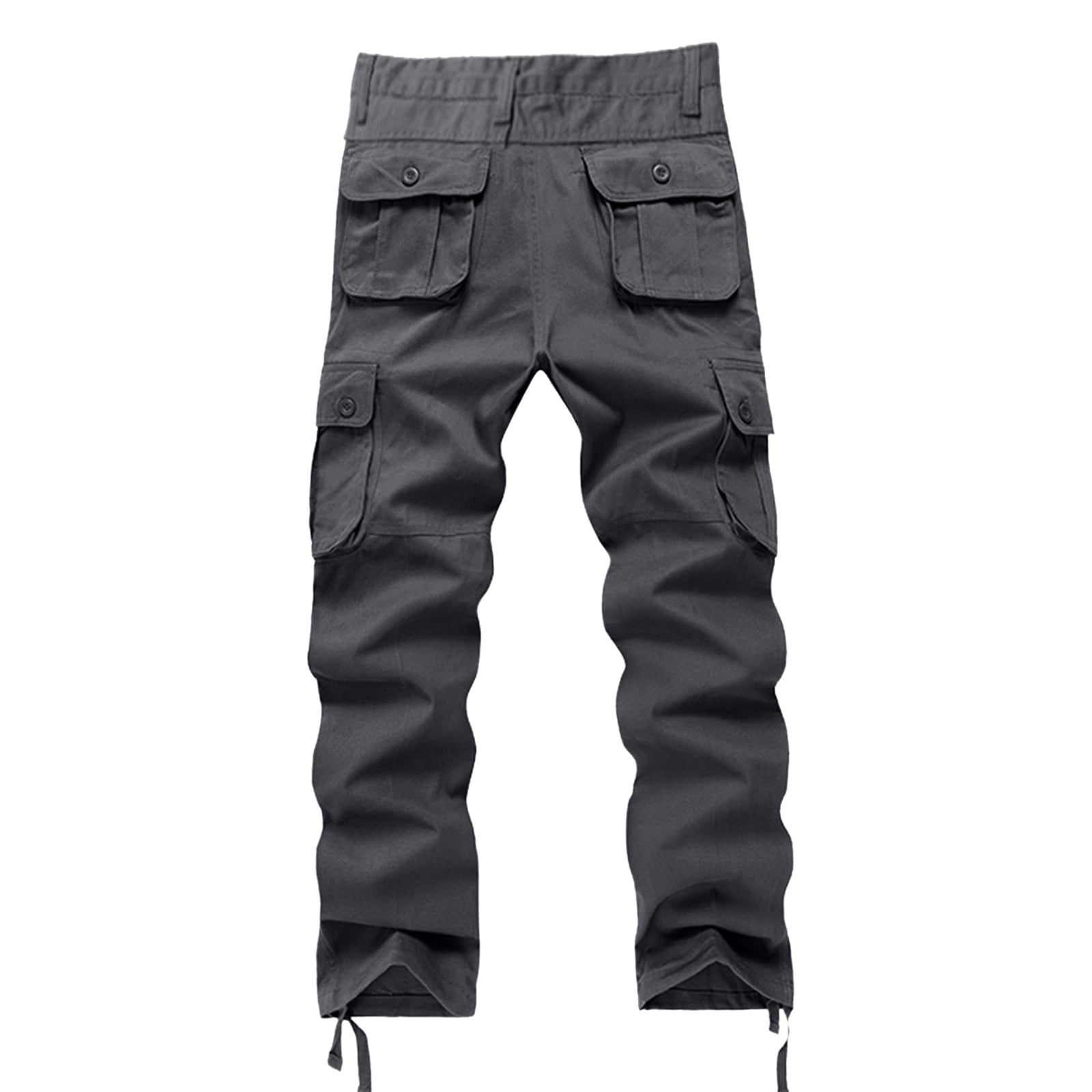 PEASKJP Cargo Pants Men Big and Tall Men's Capri Cargo Pants Casual