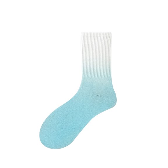 PEASKJP Compression Socks for Women Women's Performance Heel Tab Socks Casual Socks (D,One Size)